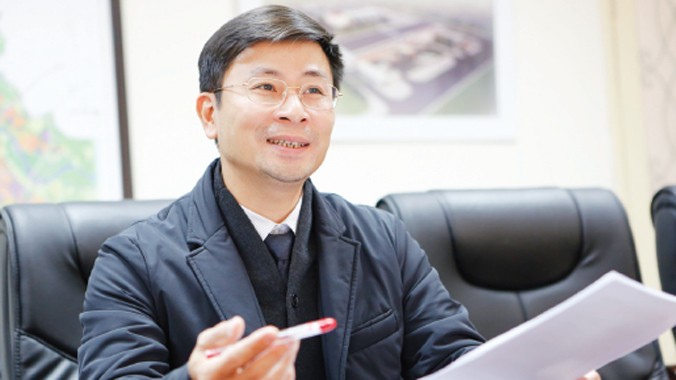 Tổng Giám đốc Tổng Cty Vận tải Hà Nội - Transerco Nguyễn Phi Thường. Ảnh: Hồng Vĩnh