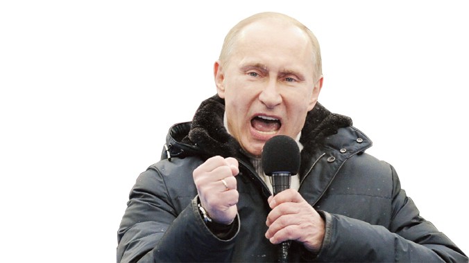 Tổng thống Vladimir Putin là biểu tượng sức mạnh của Nga trong những năm đầu thế kỷ 21. Nguồn: RIA-Novosti