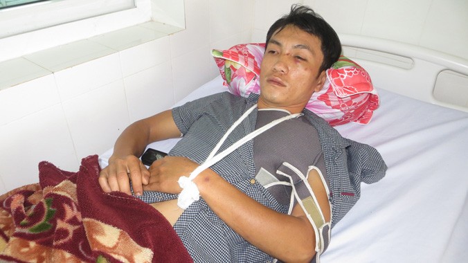 Anh Võ Anh Tuấn vẫn đang điều trị tại bệnh viện