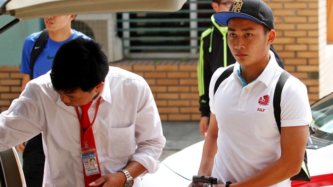 Tuấn Tài rời khỏi ĐT U23 Việt Nam sau khi không kịp bình phục chấn thương để dự giải đấu tại Malaysia. Ảnh: VSI