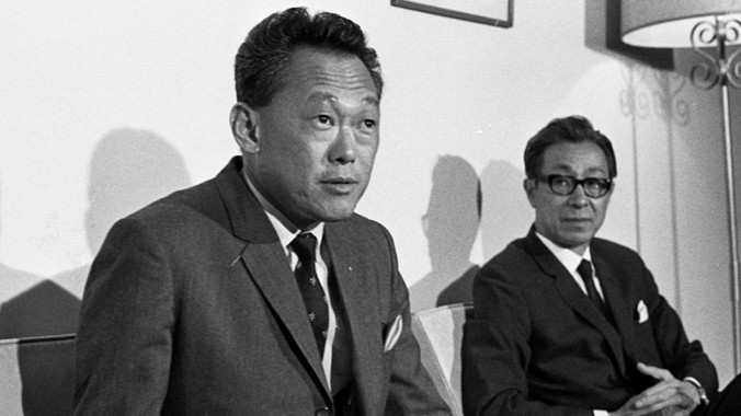 Ông Lý Quang Diệu năm 1965 