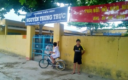 Trường tiểu học Nguyễn Trung Trực. Ảnh: Dân Việt