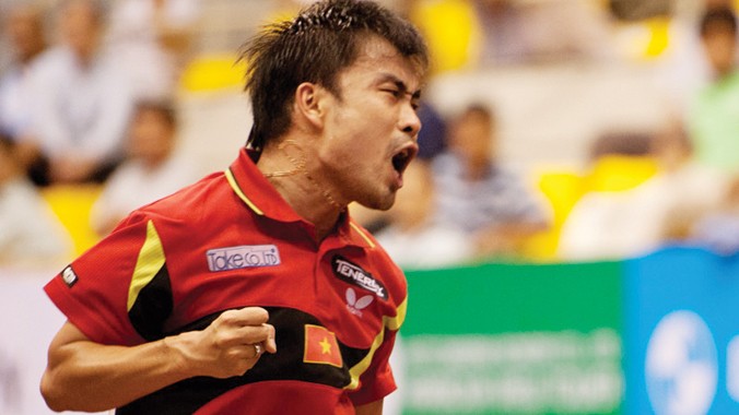 Những rắc rối nội bộ khiến cây vợt giàu thành tích Trần Tuấn Quỳnh cũng phải trải qua đợt thi đấu tuyển chọn tranh suất dự SEA Games 28. Ảnh: anhthethao.com
