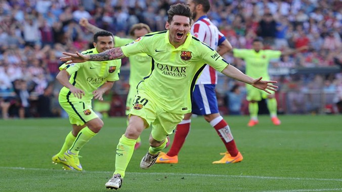 Messi là nhân vật chính làm nên thành công của Barcelona mùa này. Ảnh: Getty Images