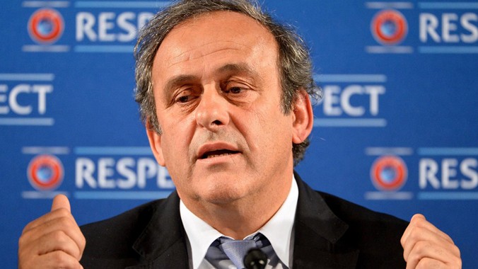 Chủ tịch UEFA Michel Platini cho biết sẽ điều chỉnh luật công bằng tài chính, cho phép các CLB bạo chi hơn. Ảnh: Eurosport
