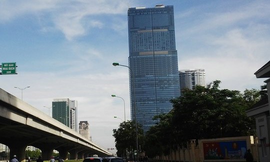 Tòa nhà Landmark 72 ở Hà Nội.