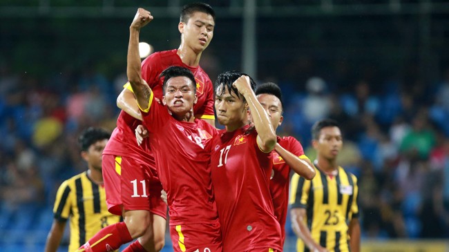 U23 Việt Nam đã có một chiến thắng ấn tượng trước U23 Malaysia. Ảnh: VSI
