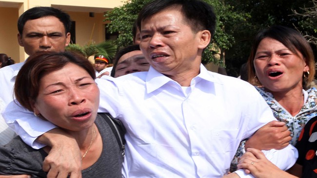 Ông Nguyễn Thanh Chấn được trả tự do sau 10 năm chịu án oan. Ảnh: Anh Tuấn