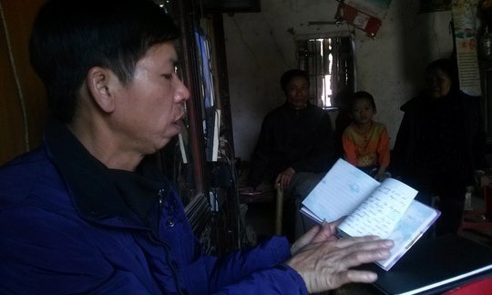 Ông Nguyễn Thanh Chấn-người bị án oan phải ngồi tù 10 năm. Ảnh: Người lao động.