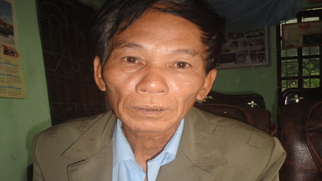 Cựu chiến binh Nguyễn Xuân Thưởng 