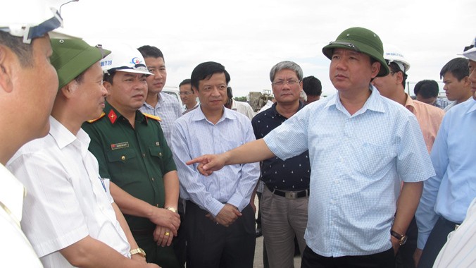 MEI 2014 ghi nhận những nỗ lực của Bộ trưởng GTVT Đinh La Thăng trong việc tạo ra chuyển biến cho ngành giao thông. Ảnh: Đức Nam
