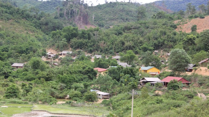 Một góc bản làng Huồi Sơn