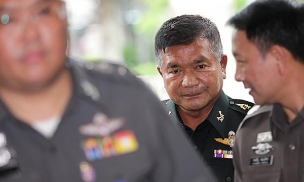 Trung Tướng Manas Kongpan là viên tướng mà Thái Lan vừa truy tố tội buôn bán người
