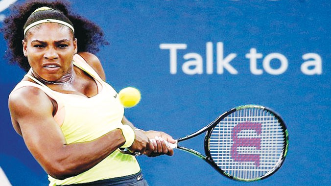 Serena Williams sẵn sàng chinh phục trọn bộ Grand Slam trong cùng một năm. Ảnh: GETTY IMAGES