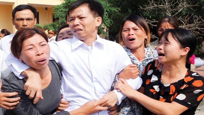 Ông Nguyễn Thanh Chấn được trả tự do sau 10 năm chịu án oan. Ảnh: Hoàng Hải