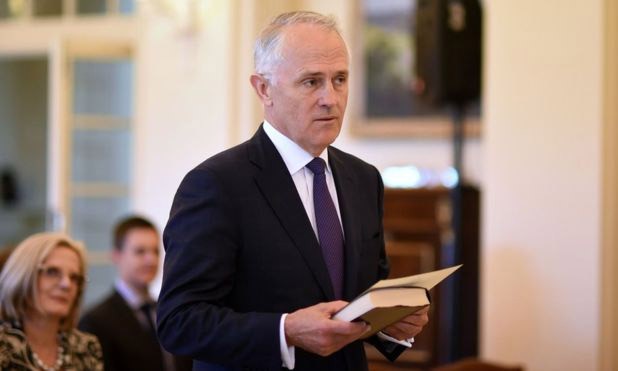 Ông Malcolm Turnbull tuyên thệ nhậm chức 