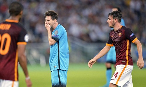 Champions League: Messi nhạt nhòa, Barca chia điểm
