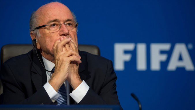 Chủ tịch FIFA Sepp Blatter đã bị Ủy ban đạo đức FIFA đình chỉ chức vụ. Ảnh: Sky Sports