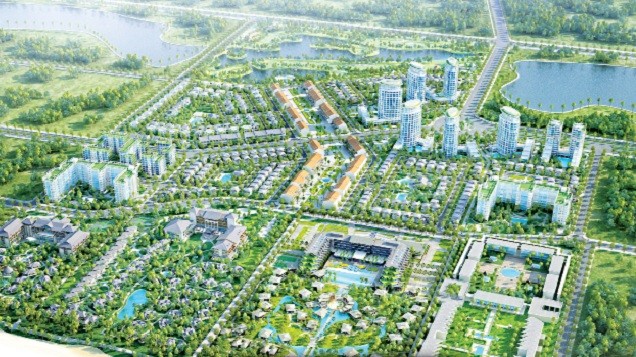 Phối cảnh tổng thể dự án Sonasea Villas & Resort 80 ha tại trung tâm Bãi Trường (Phú Quốc)