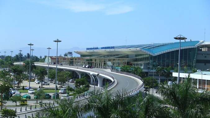 Nhà ga sân bay quốc tế Đà Nẵng. Ảnh: Nam Cường