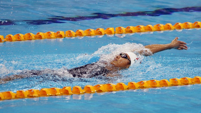 Kình ngư Ánh Viên là một trong 3 VĐV Việt Nam đã có vé chính thức tham dự Olympic Brazil 2016, trong khi mục tiêu của TTVN là 16-18 suất tham dự. Ảnh: VSI
