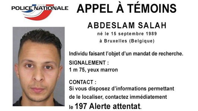 Salah Abdeslam, nghi phạm chính trong vụ tấn công Paris, được cho là đã bị bắt ở Bỉ. Ảnh: The Sun