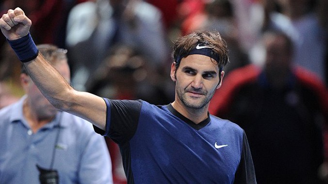 Roger Federer vẫn đủ khả năng đánh bại cây vợt số 1 thế giới dù đã 34 tuổi. Ảnh: BPI
