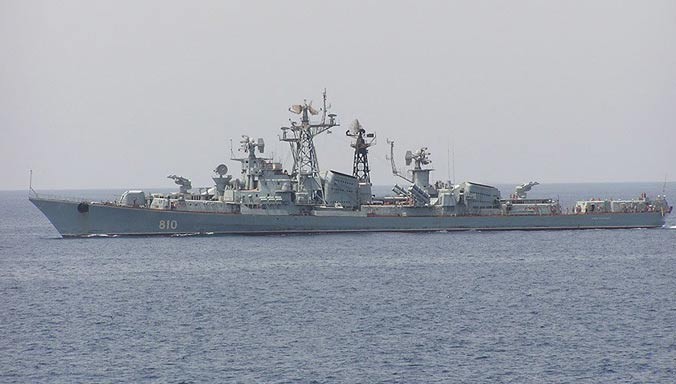 Chiến hạm Nga đã nổ súng cảnh cáo tàu Thổ Nhĩ Kỳ. Ảnh: RT