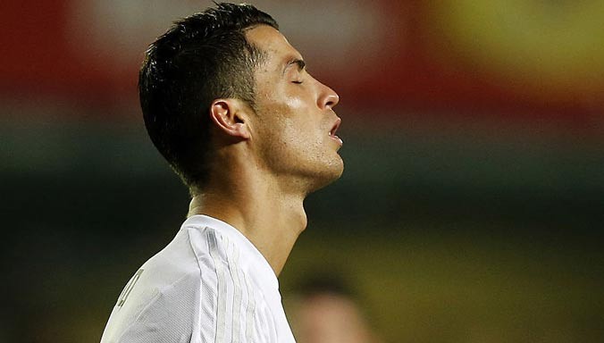 Ronaldo đang có phong độ kém nhất kể từ khi chuyển đến sân Bernabeu. Ảnh: GETTY IMAGES