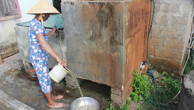 Thôn Lâm Xuân vẫn chưa có nước sạch, người dân đang phải đối diện với nguy cơ bệnh tật hiểm nghèo.