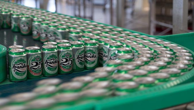 Mỗi sản phẩm Huda xuất xưởng là kết tinh hoàn hảo của công nghệ nấu bia 168 năm từ Tập đoàn Carlsberg Đan Mạch.