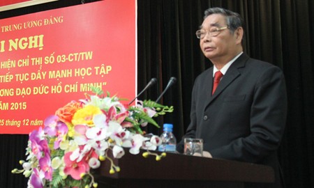 Đồng chí Lê Hồng Anh phát biểu tại Hội nghị. Ảnh: Chinhphu.vn