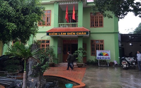 Hạt kiểm lâm huyện Diễn Châu, Nghệ An. Ảnh: VOV