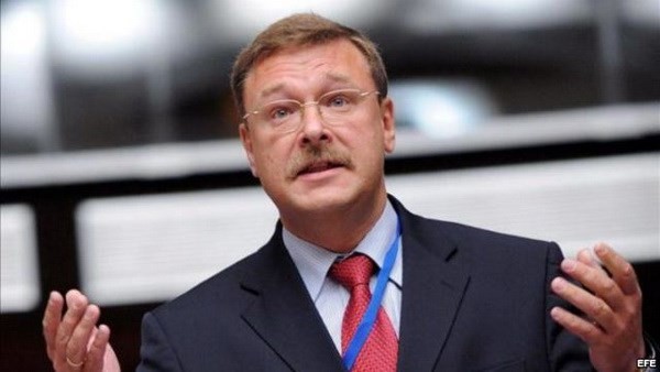 Chủ tịch Ủy ban phụ trách các vấn đề quốc tế của Thượng viện Nga Konstantin Kosachev.