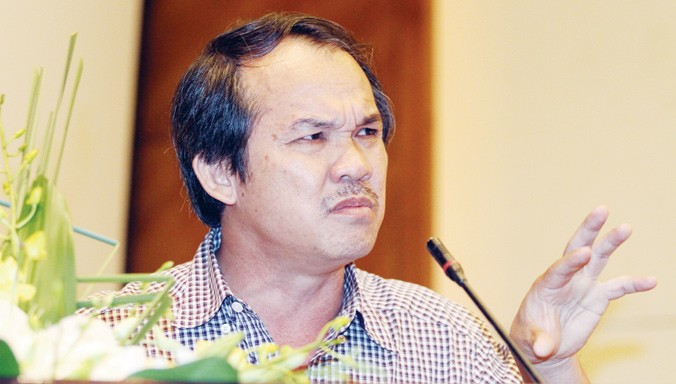 Phó chủ tịch VFF Ðoàn Nguyên Ðức từng bày tỏ hy vọng chỉ sau 4-5 năm bóng đá Việt Nam có thể bằng hoặc vượt Nhật Bản. Ảnh: VSI
