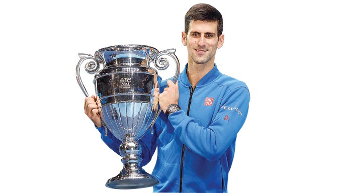 Những danh hiệu vô địch giúp Djokovic kiếm được gần 100 triệu USD tiền thưởng ở tuổi 28.