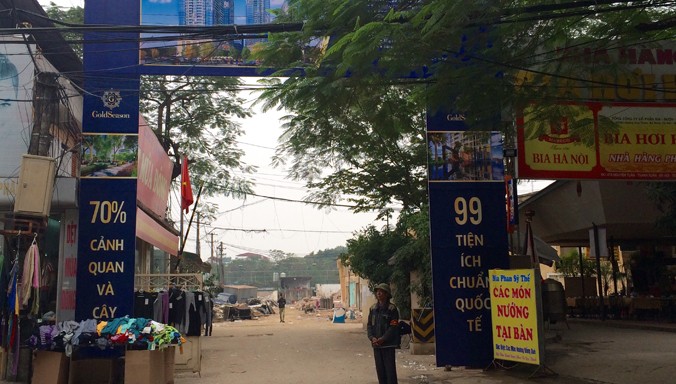 Dù chưa có giấy phép xây dựng, chưa khởi công nhưng dự án 47 Nguyễn Tuân đã rao bán tùm lum.