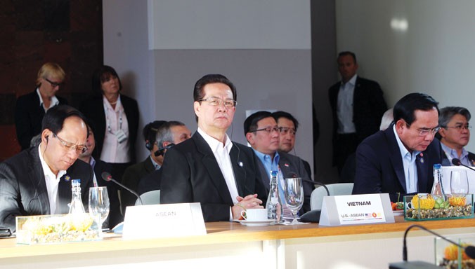 Thủ tướng Nguyễn Tấn Dũng tại Hội nghị. Ảnh: TTXVN