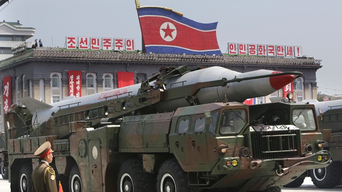 Triều Tiên nói rằng, họ có quyền nghiên cứu tên lửa đạn đạo. Ảnh: BBC