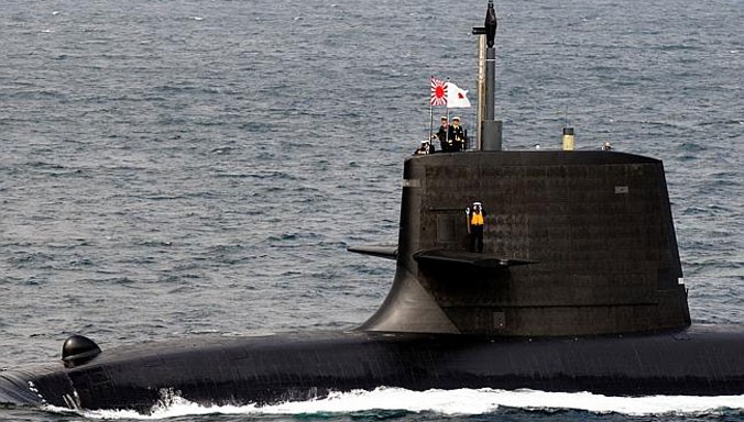 Tàu ngầm lớp Soryu của Nhật Bản. Nguồn: News