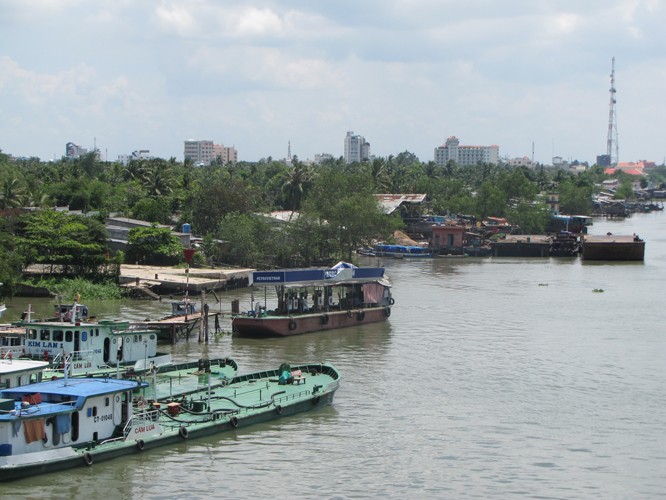 Nước mặn đã xâm nhập vào đến cảng Cái Cui, cách bến Ninh Kiều ở trung tâm thành phố khoảng 8 km.