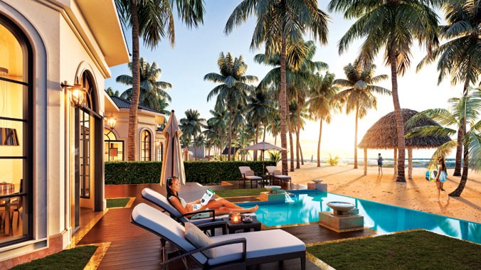 Biệt thự nghỉ dưỡng Vinpearl Resort & Villas tại Bãi Dài, Nha Trang.