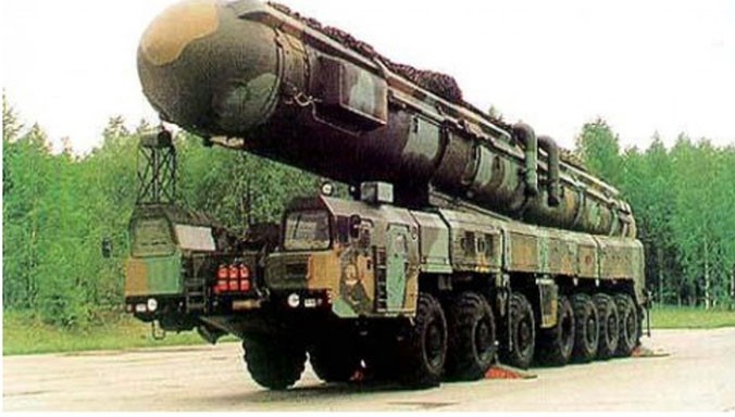 Hệ thống tên lửa đạn đạo xuyên lục địa DF-41. Ảnh: SCMP