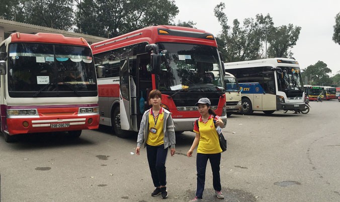 Công viên Thống Nhất, một trong ba địa điểm sẽ tổ chức tuyến xe khách chạy ra sân bay Nội Bài. Ảnh: Anh Trọng