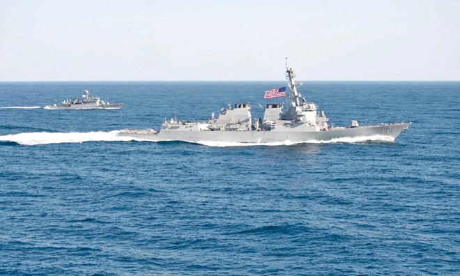 Mỹ sẽ tăng cường tuần tra tự do hàng hải ở biển Đông. Ảnh: US Navy