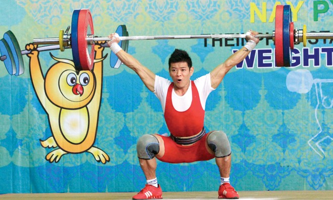 Thạch Kim Tuấn dù đang hồi phục chấn thương vẫn là niềm hy vọng lớn nhất của TTVN tại Olympic 2016. Ảnh: VSI
