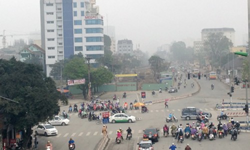 Hà Nội đặt quyết tâm thông xe đường Trường Chinh mở rộng trong năm 2016. Ảnh: Dân Trí
