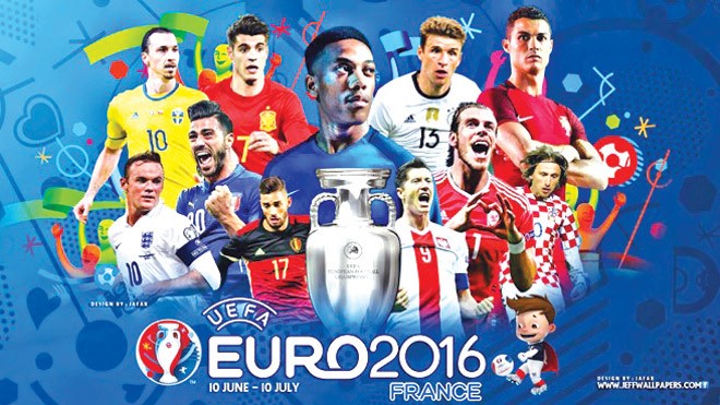 Đội bóng nào sẽ đăng quang tại Euro 2016? Ảnh: UEFA