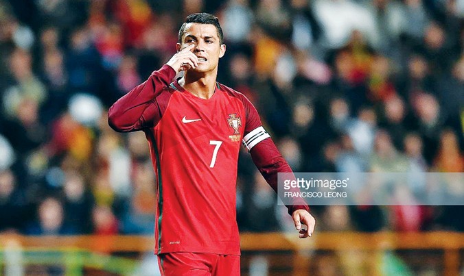 Ronaldo có thể hiện được mình trước các cầu thủ Áo để giúp Bồ Đào Nha thoát khó? Ảnh: GETTY IMAGES