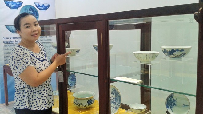 Cổ vật của nhà sưu tập Nguyễn Hữu Hoàng được trưng bày tại Festival Huế 2016.